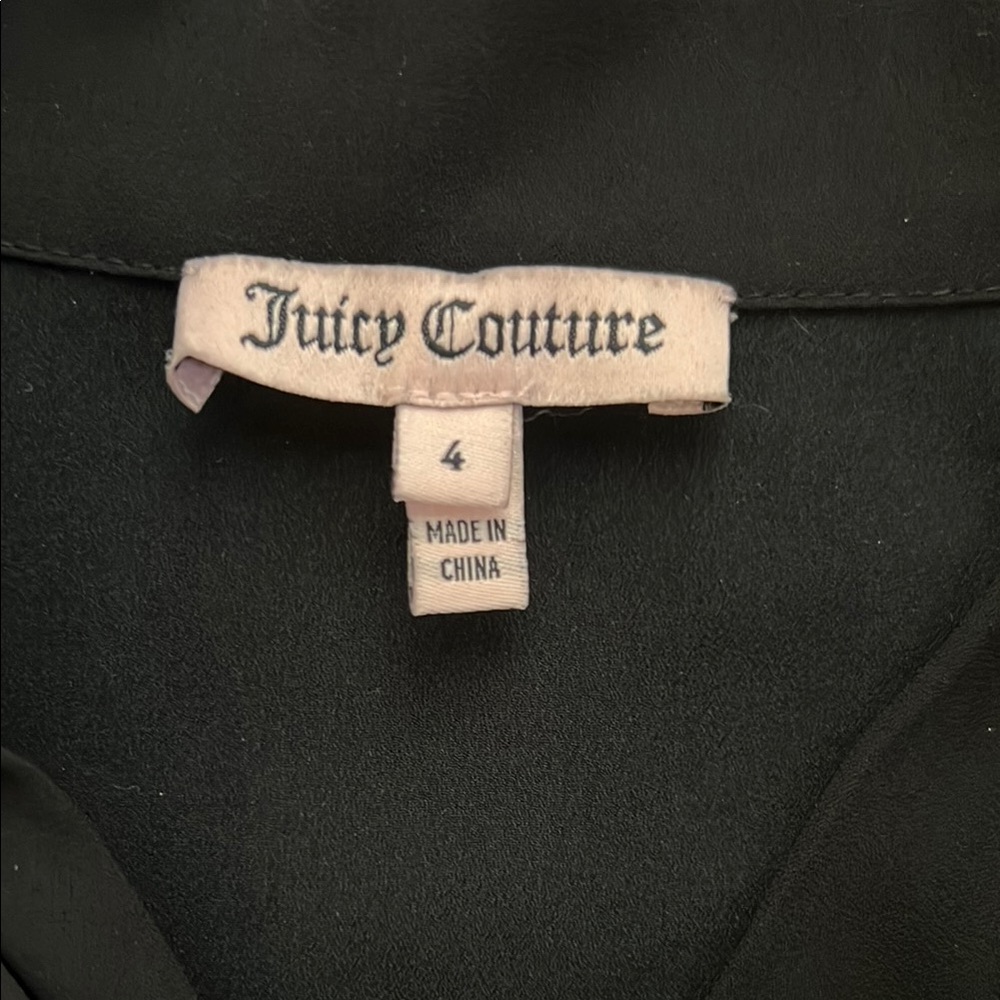 Juicy couture Elegant Black Long Sleeve Dress - Picture 2 of 3